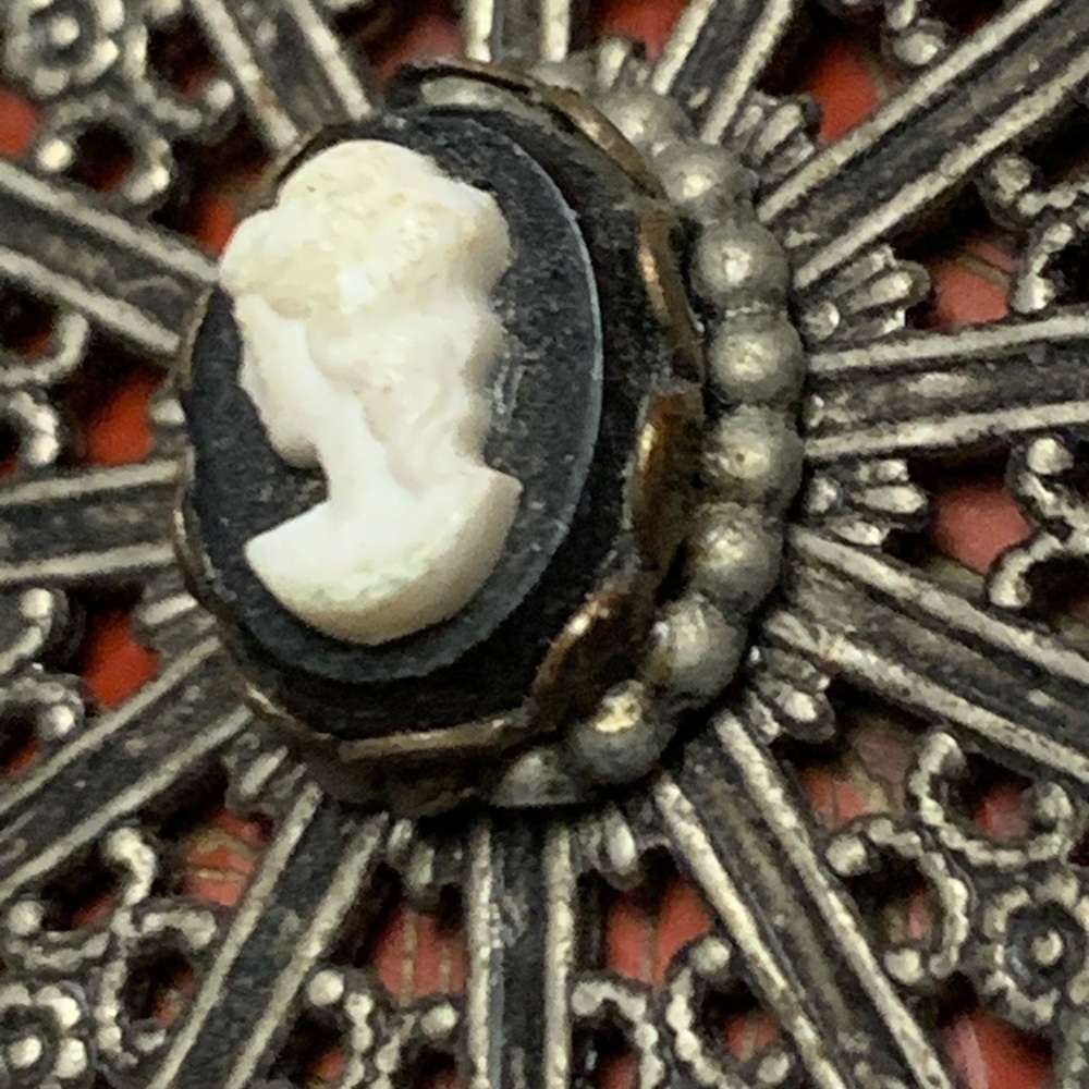 Delicate Cameo Earrings